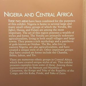 Nigeria & Central Africa Label