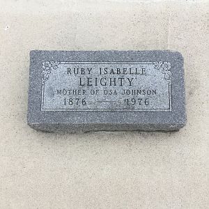 Isabelle Leighty's Headstone