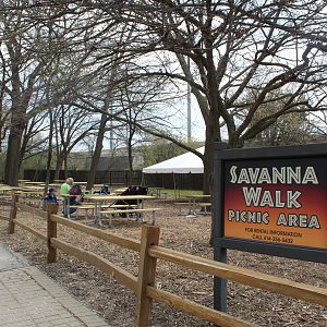 Adventure Africa - Savanah Walk Eating Area