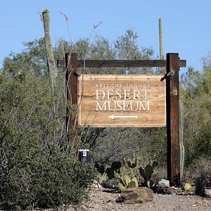 Entrance Sign at Highway Turnoff