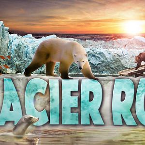 The Louisville Zoo's Glacier Run Promo Art