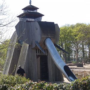 Elephant themed play area