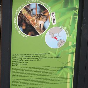 Hand-made correction on sign :)