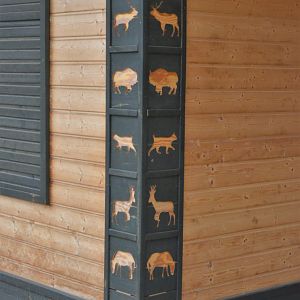 Entrance Building Detail at Rezerwat Pokazowy Żubrów, Białowieża 07/05/19