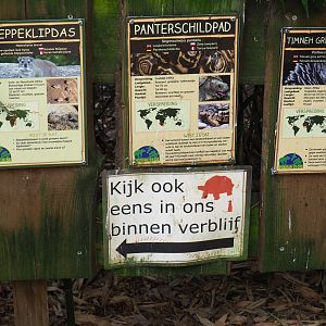 Mixed African exhibit signage (1), 2019-04-06