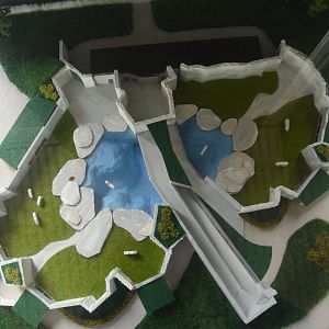 New polar bear enclosure model