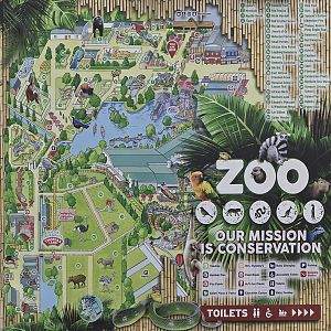 Drayton Manor map 2019