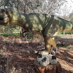 T - rex mum and babies