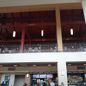 Inside the main building