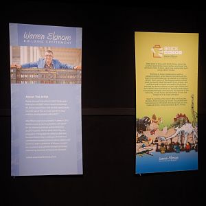 6/11/2019 - Brick Dinos Summer Special Exhibit - Info Panels