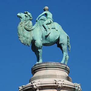 Camel driver statue, 2019-04-20