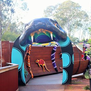 'Rainbow Serpent' Entrance