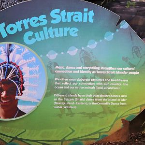 Signage in Wetlands Area