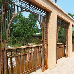 New Barbary macaque exhibit - Outdoor exhibit viewing areas, 2019-06-26
