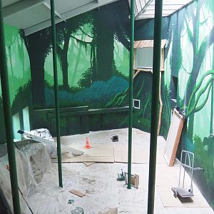 Members' preview of the new bonobo house - Fourth indoor exhibit, 2019-06-26