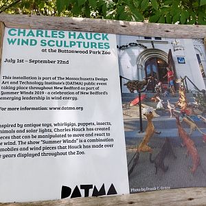 Charles Hauck Wind Sculptures placard