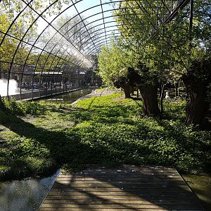 Dutch grassland aviary