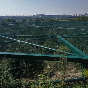 View over the Vulture Aviary