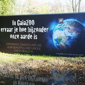 Discover earth at GaiaZoo sign, 2019-03-30