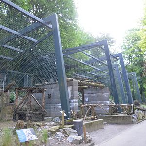 Snow Leopard Enclosures at Wuppertal, 16/06/19