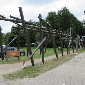 Pathway to children's adventure course (as seen from carpark)