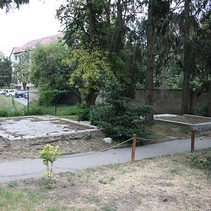 Remnants of old cages