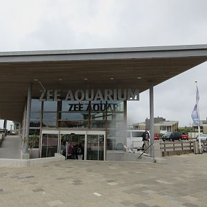 Aquarium Entrance - on a rainy afternoon