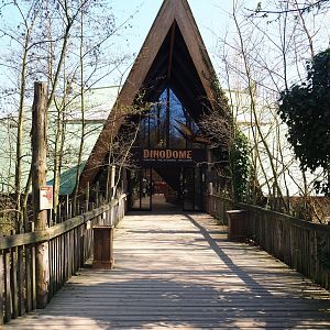 Entrance to the DinoDome (Dinosaur-themed indoor playground), 2019-03-30