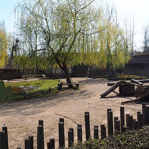 Traditional Limburg farm yard - Petting zoo paddock, 2019-03-30