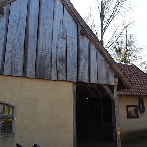Traditional Limburg farm yard - Cow and pig barn, 2019-03-30