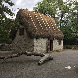 Gute sheep enclosure