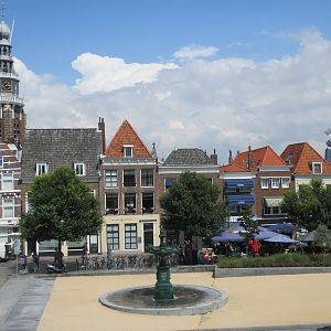 View from upper floor window