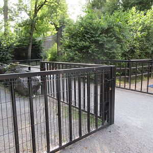 Common Hippo Exhibit (gates to house)