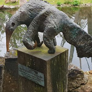 Giant anteater statue