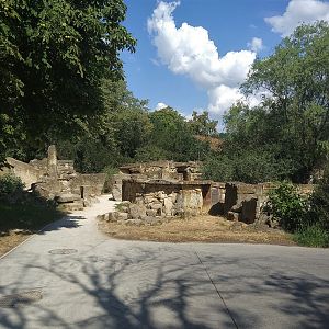 Approach to Africa Rocks