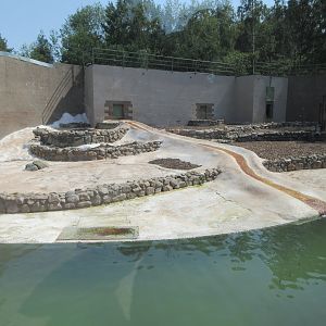 Polar Bear Exhibit (a portion of the enclosure)