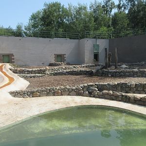 Polar Bear Exhibit (a portion of the enclosure)