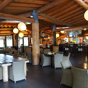 Interior of Gaia's Kitchen restaurant building, 2019-07-21