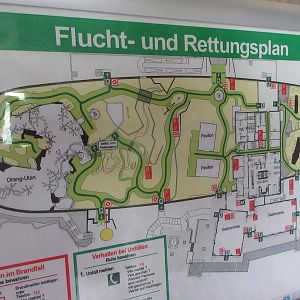 Asian Tropical House - Fire Escape Map