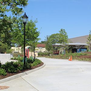 Hamill Family Nature & Science Plaza Construction
