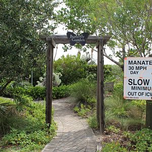 Butterfly Garden Entrance
