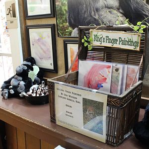 Paintings from King the Gorilla