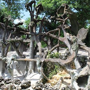 Former Orangutan Exhibit (Now Empty)