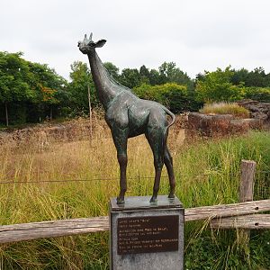 Giraffe statue, 2019-07-21