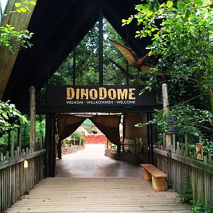 Entrance to the DinoDome indoor playground, 2019-07-21