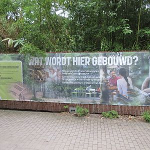 New Exhibits - huge sign