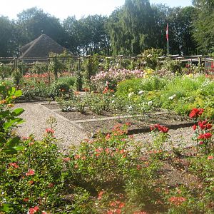 Den Jydske Rosenpark - General view