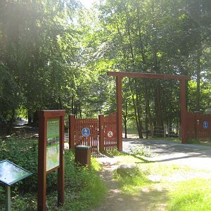 Vejle Dyrehave - Main entrance