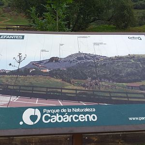 Cable car map-Cabarceno (2019)