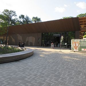 New Entrance - with slight construction work